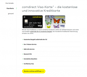 comdirect-visa-card